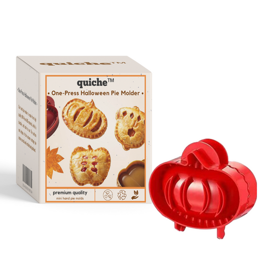 quiche™ One Press Halloween Pie Molder